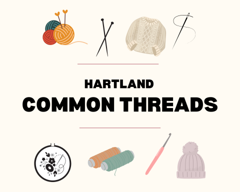 Various yarn, knitting needles, and thread 