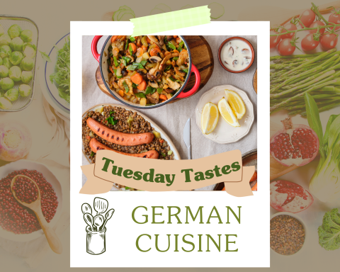 German sausages and other dishes