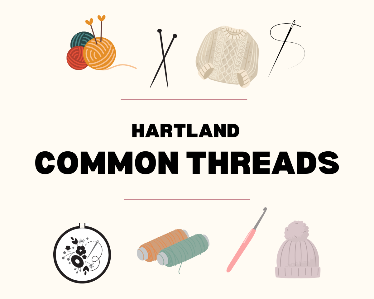 Various yarn, knitting needles, and thread 