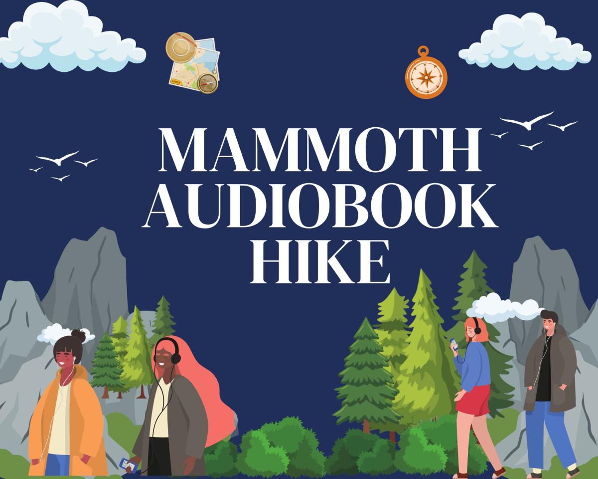 people hiking with headphones on